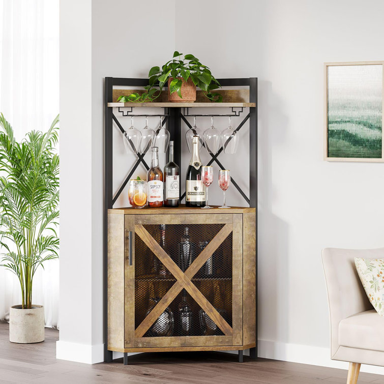 Wayfair bar with online wine storage